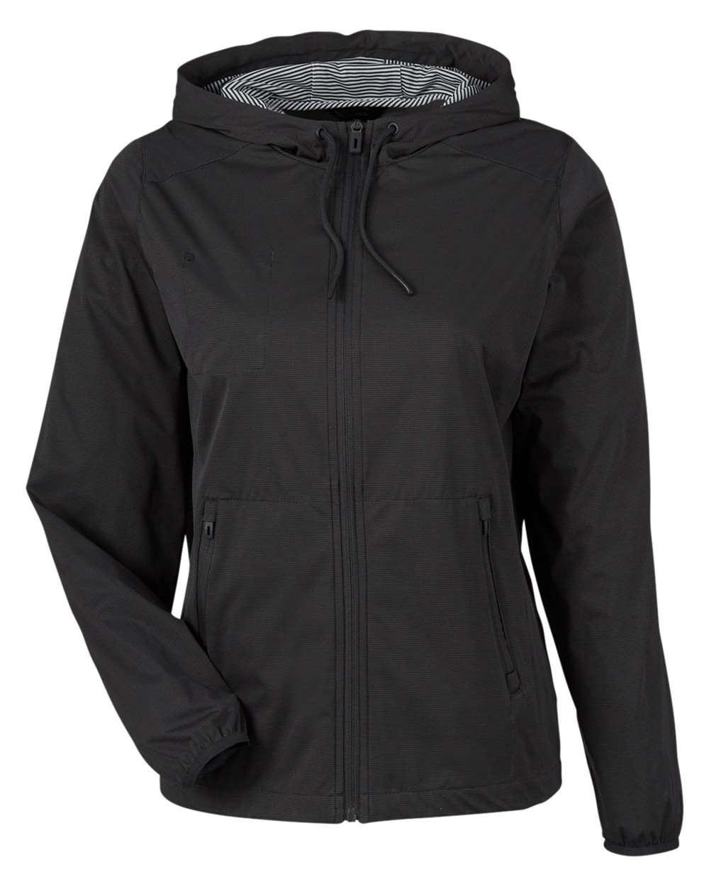 North End - Women’s Network Lightweight Jacket - Black Heather