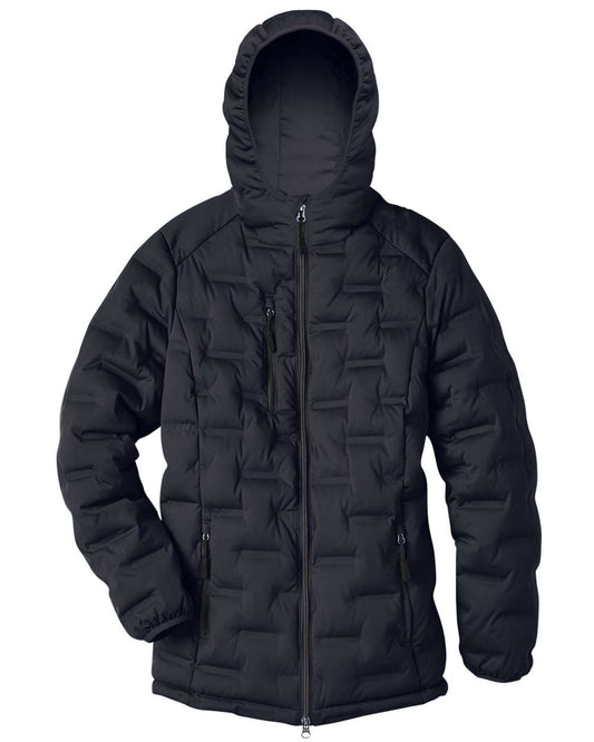 North End - Women’s UTK SubDown Loft Puffer Jacket - Black/ Carbon