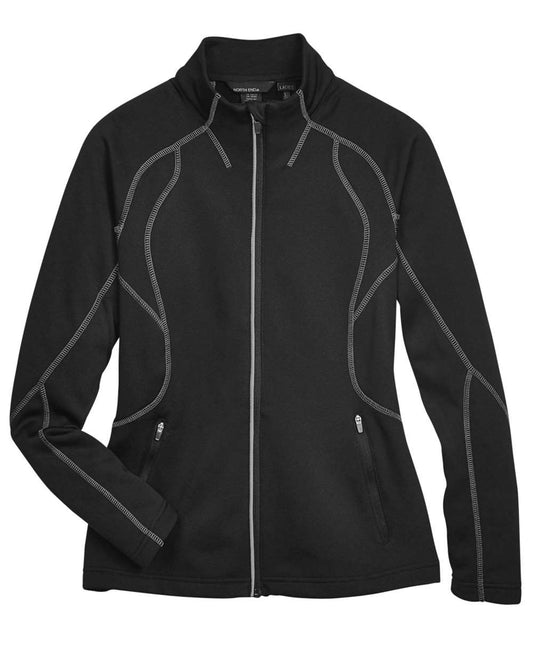 North End - Women’s Gravity Performance Fleece Jacket - Black