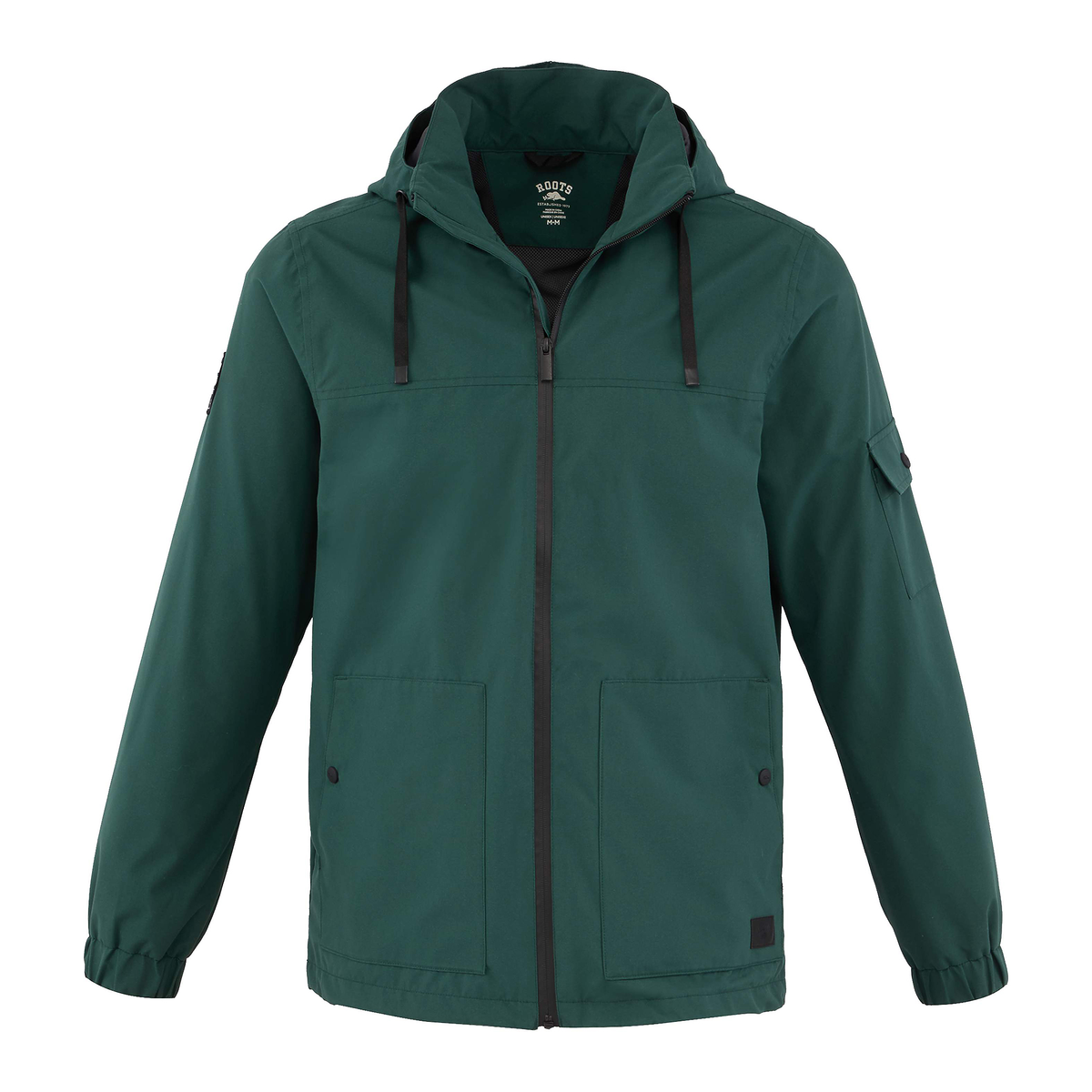 Roots - Albany Full Zip Jacket (Unisex) - Dark Green