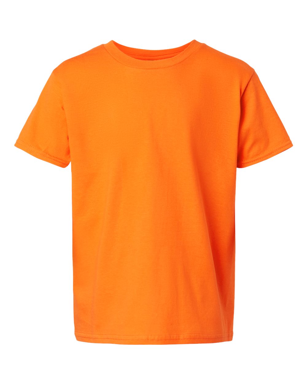 Gildan - Youth Light Cotton T-Shirt - Safety Orange