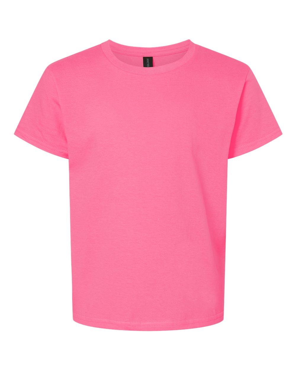 Gildan - Youth Light Cotton T-Shirt - Safety Pink