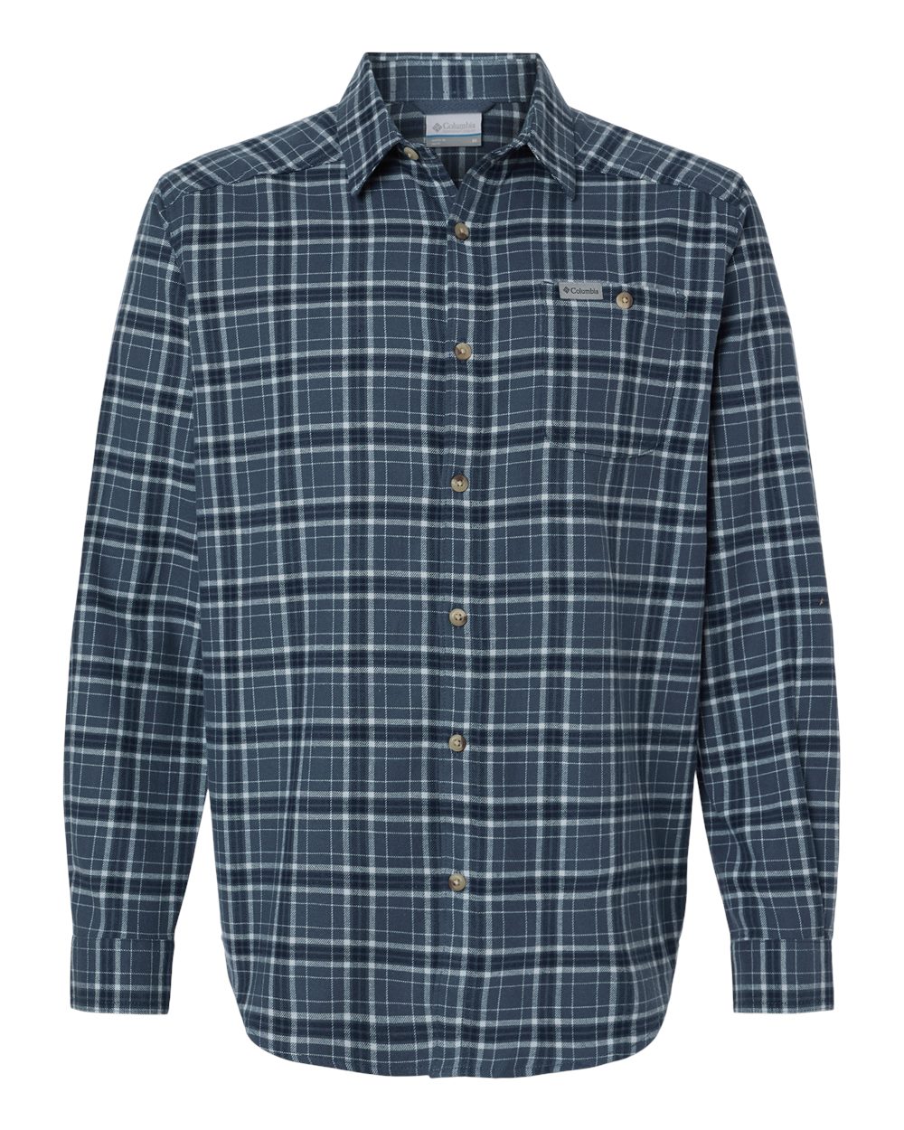 Columbia - Cornell Woods™ Flannel Shirt - Dark Mountain Quad Check