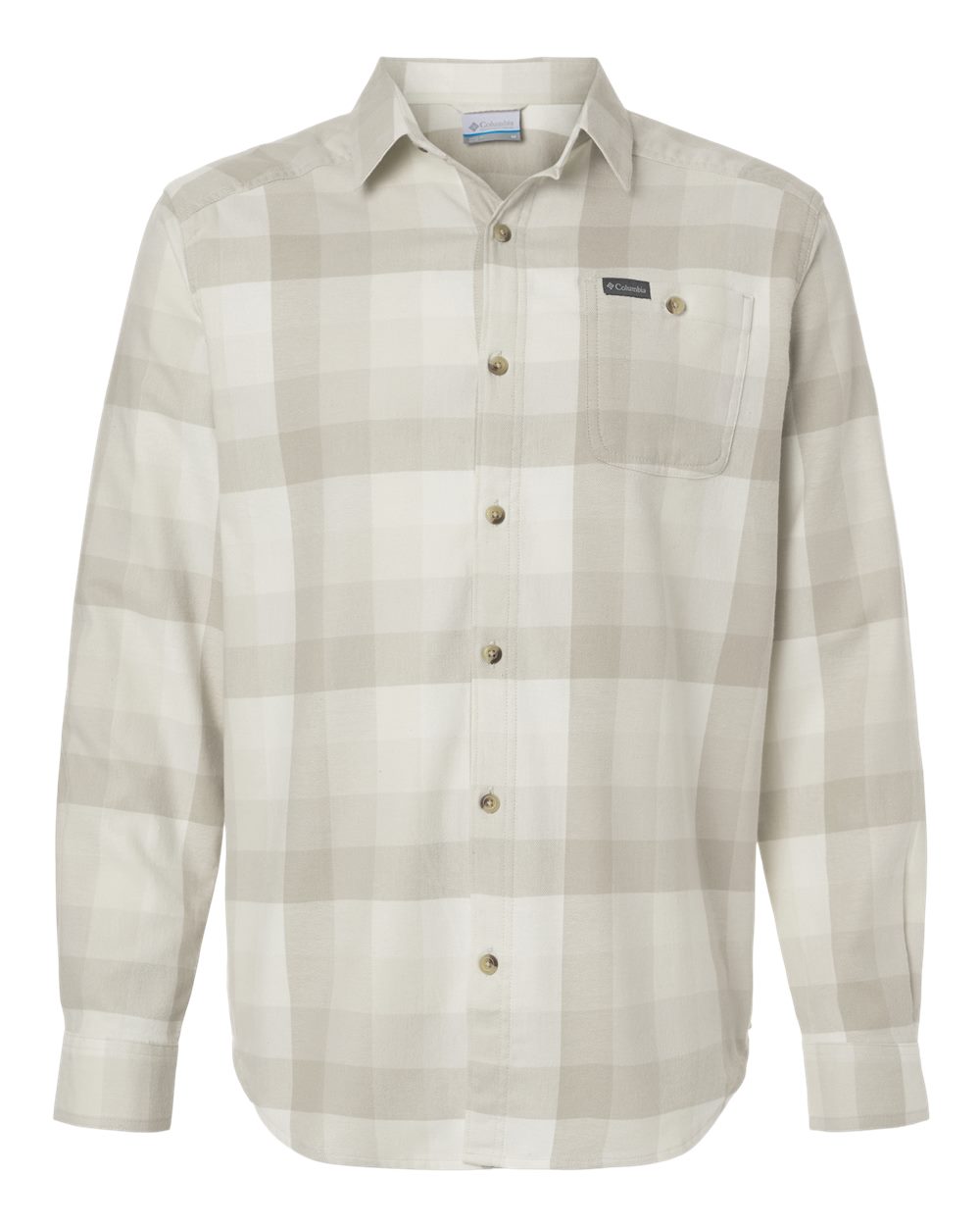 Columbia - Cornell Woods™ Flannel Shirt - Dark Stone Multi Buffalo Check