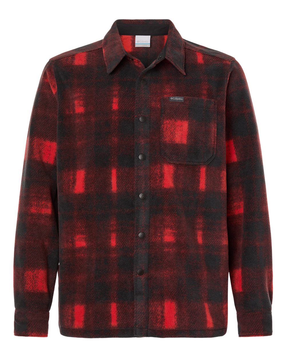 Columbia - Steens Mountain™ Printed Shirt Jacket II - Sail Red Omblur