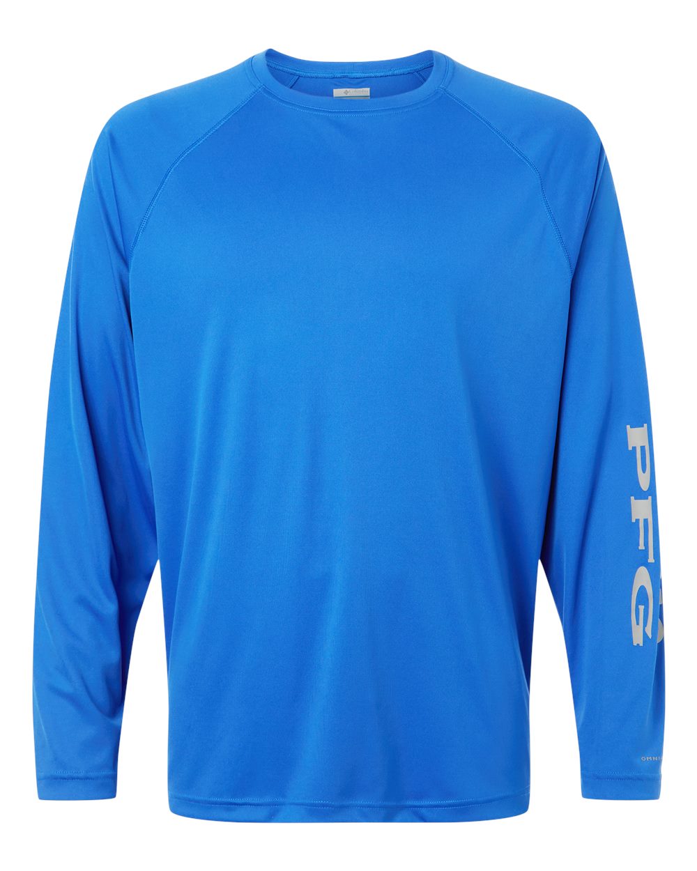 Columbia - PFG Terminal Tackle™ Long Sleeve T-Shirt - Vivid Blue/ Cool Grey