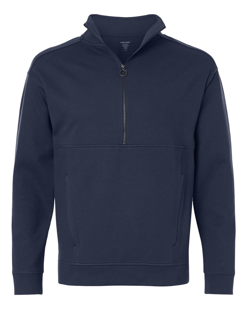 North End - Mantra Half-Zip Ottoman Pullover - Classic Navy