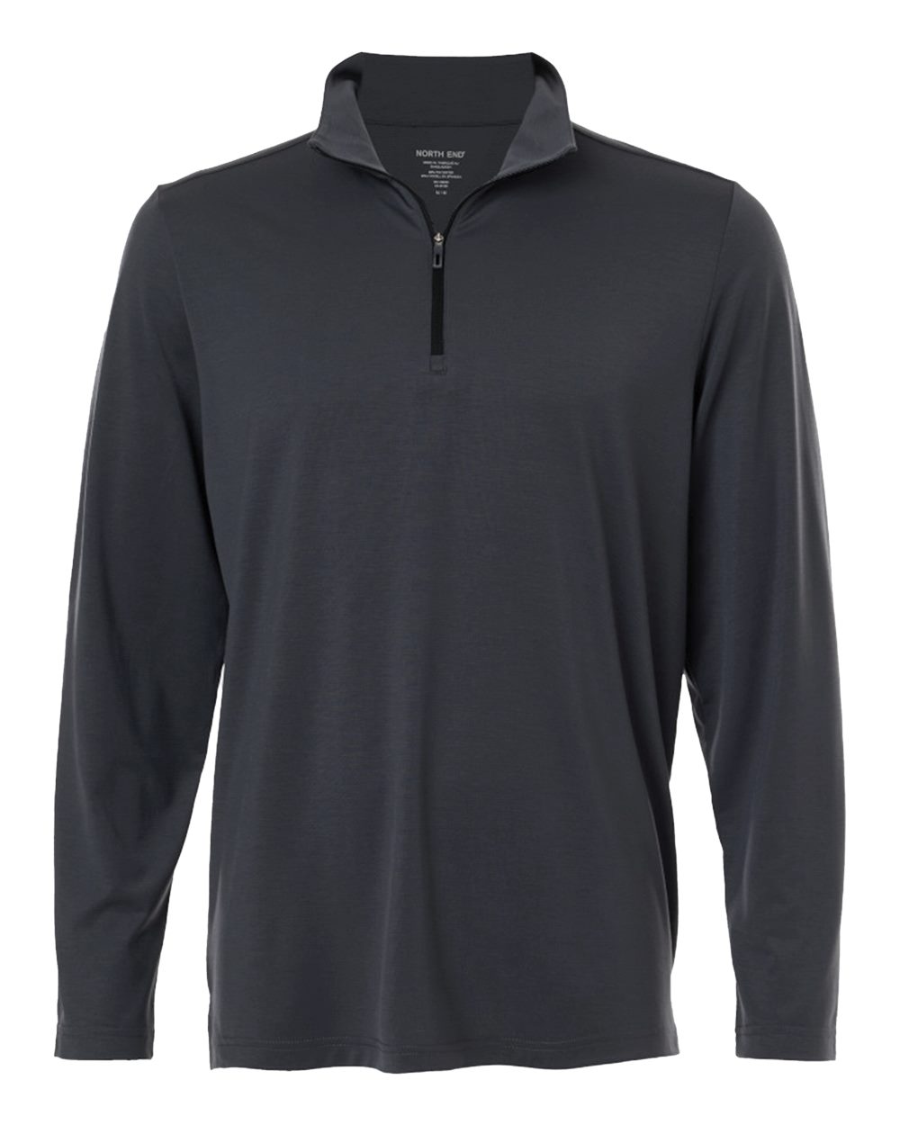 North End - JAQ Stretch Performance Quarter-Zip - Carbon/ Black