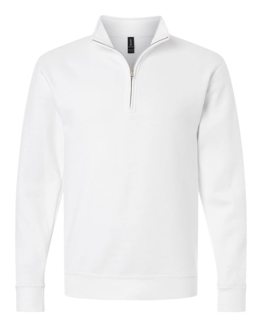 Gildan - Heavy Blend™ Quarter-Zip Sweatshirt - White