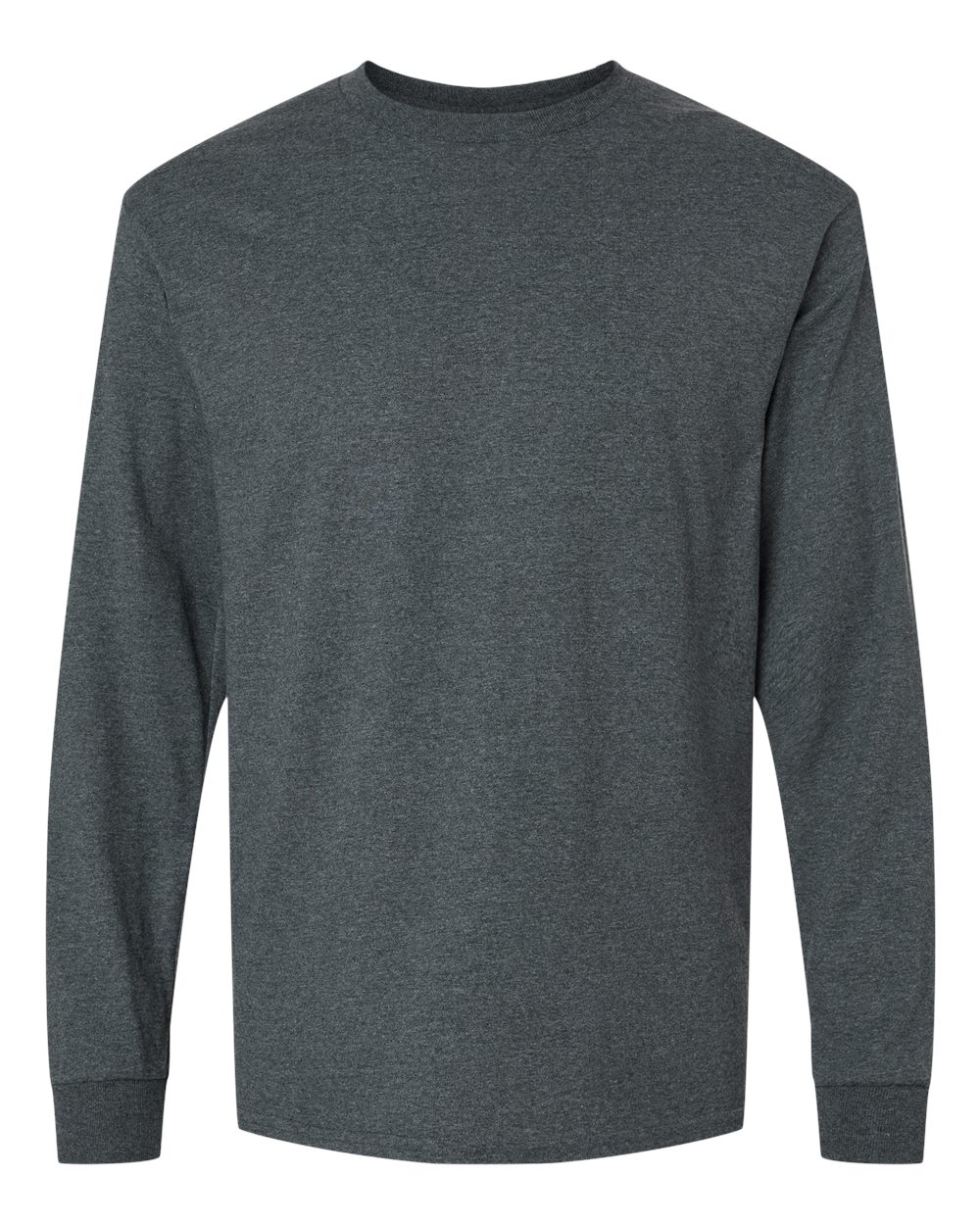 Gildan - Ultra Cotton® Long Sleeve T-Shirt - Dark Heather