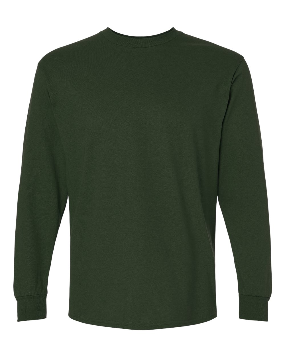 Gildan - Ultra Cotton® Long Sleeve T-Shirt - Forest Green