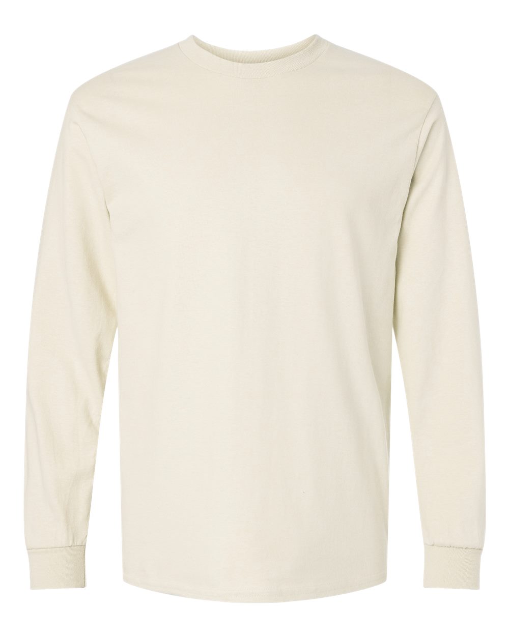 Gildan - Ultra Cotton® Long Sleeve T-Shirt - Natural