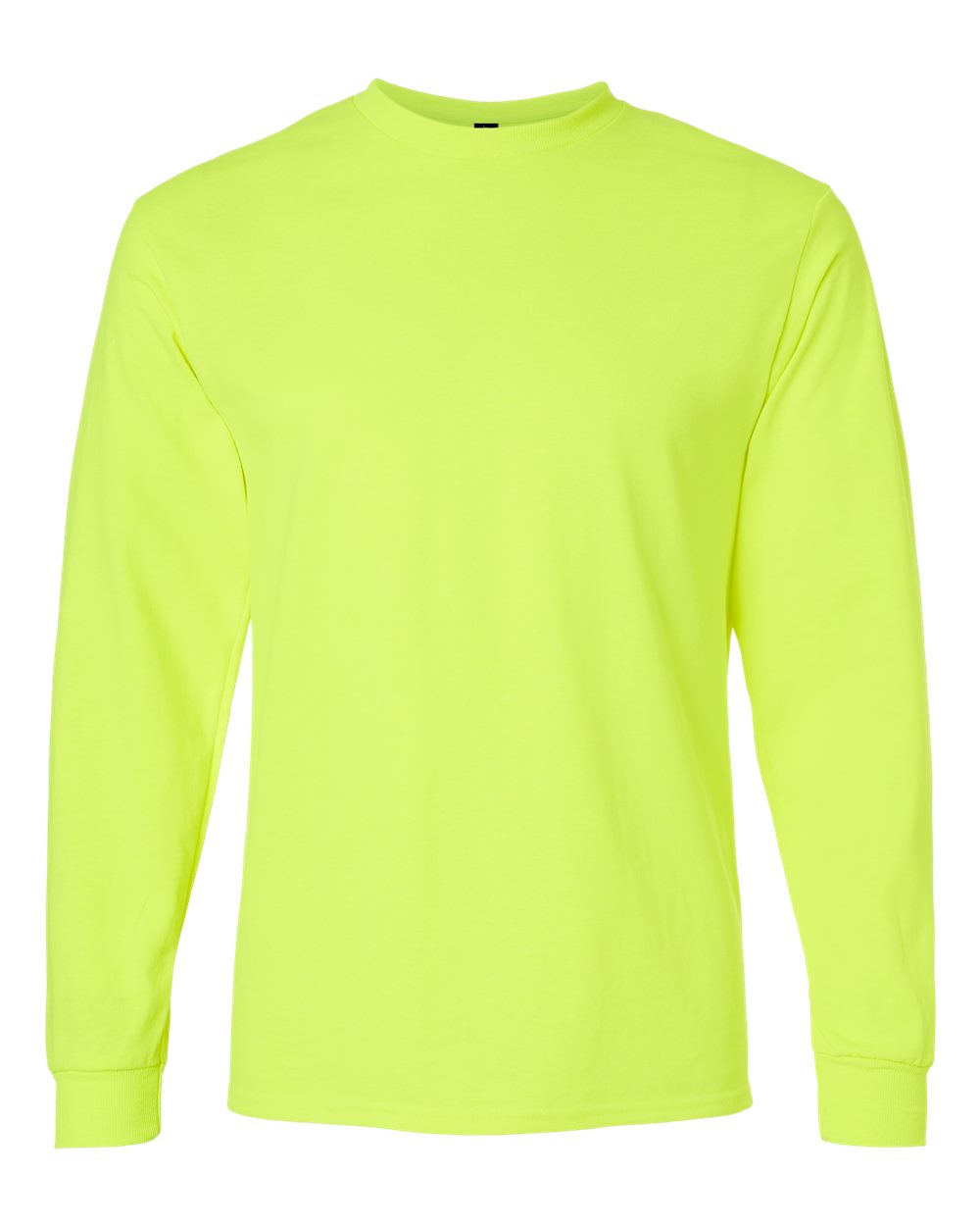 Gildan - Ultra Cotton® Long Sleeve T-Shirt - Safety Green