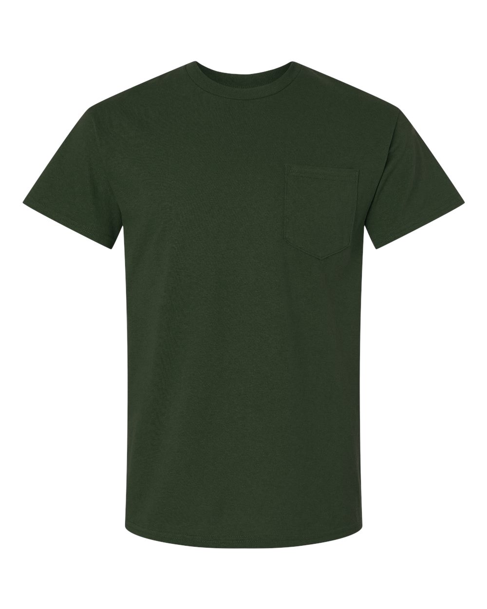 Gildan - Ultra Cotton® Pocket T-Shirt - Forest Green