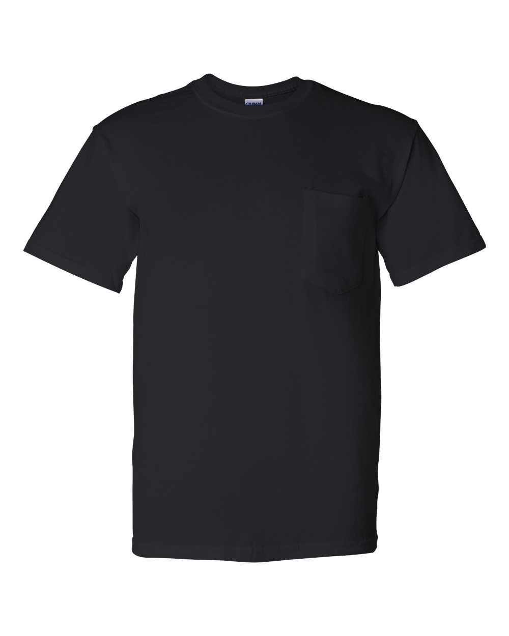 Gildan - DryBlend® Pocket T-Shirt - Black