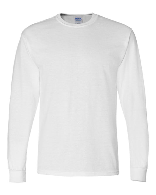 Gildan - DryBlend® 50/50 Long Sleeve T-Shirt - White