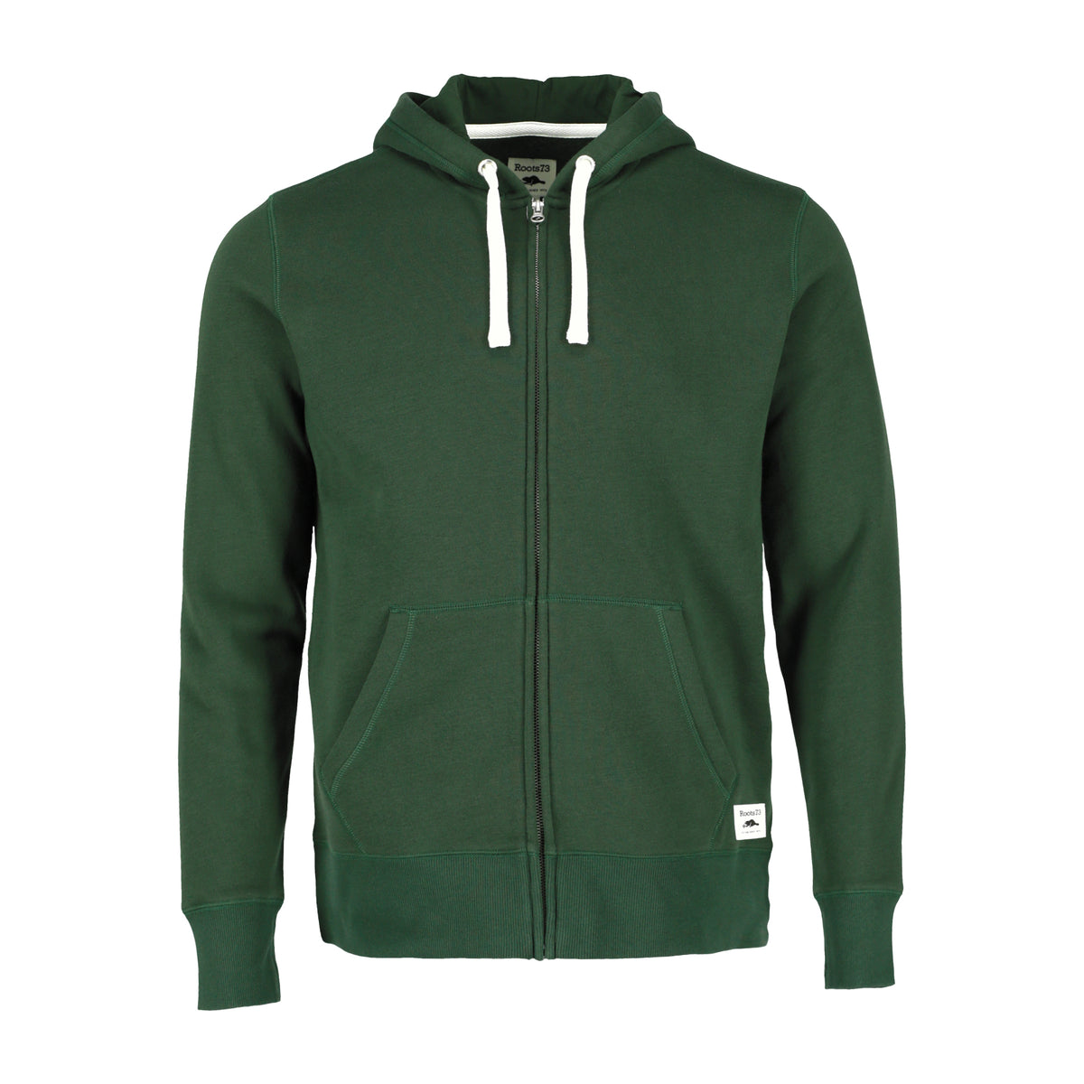Roots - Paddlecreek Full Zip Hoodie - Pine Green