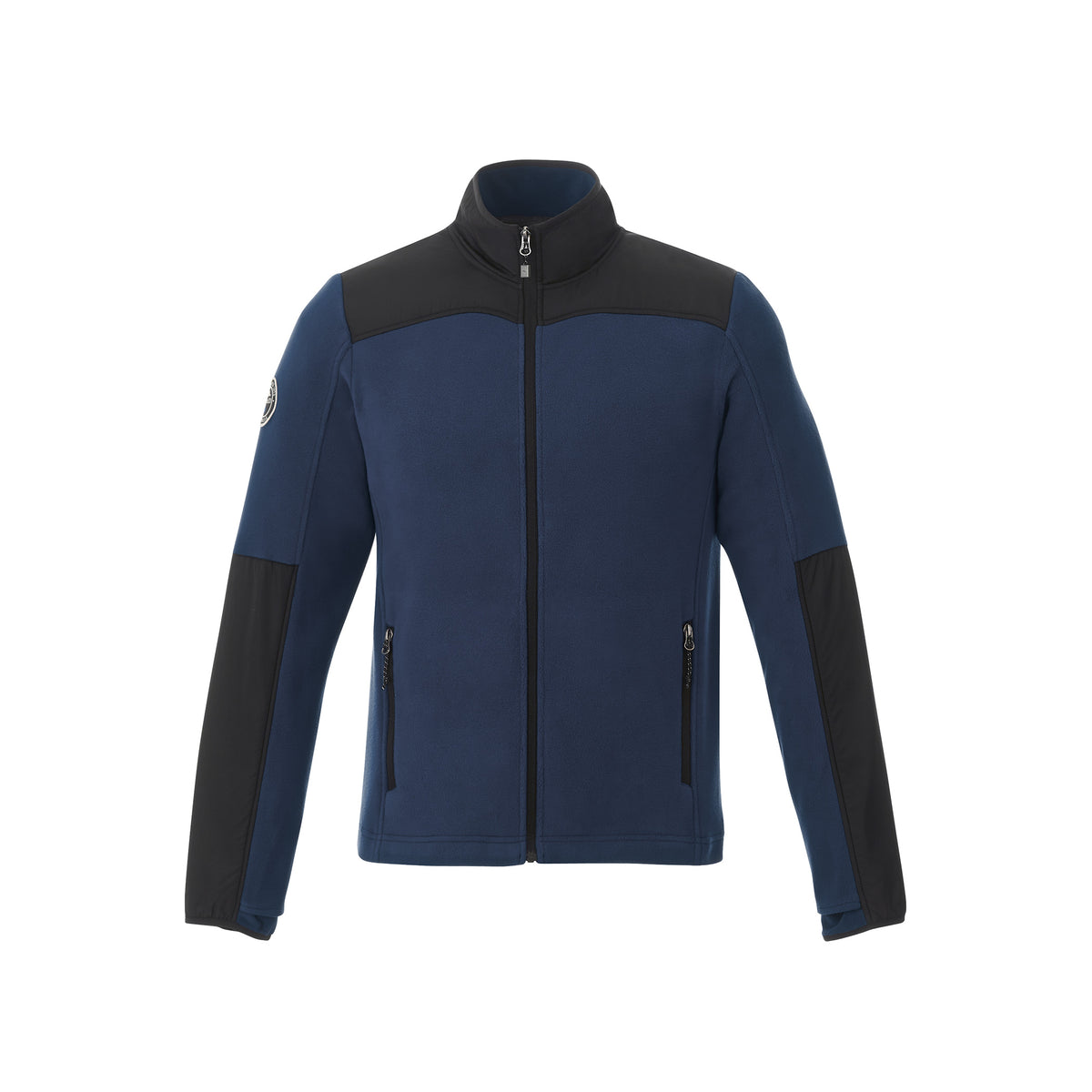 Roots - Briggspoint Microfleece Jacket - Atlantic Navy/Black