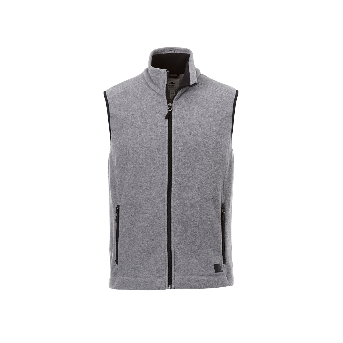 Roots - Willowbeach Microfleece Vest - Charcoal Mix