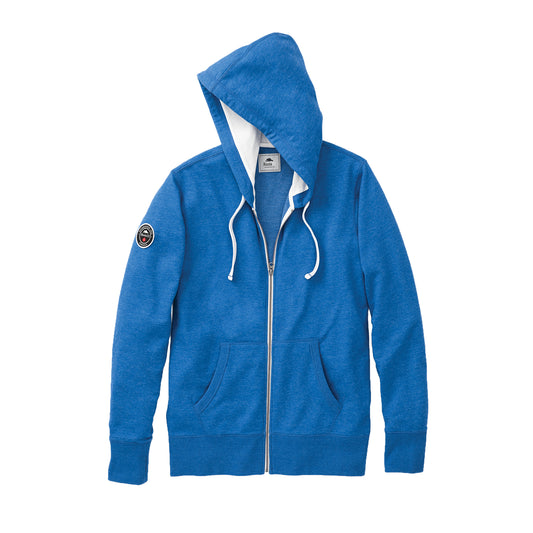 Roots - Sandylake Full Zip Hoodie - Baltic Blue Heather
