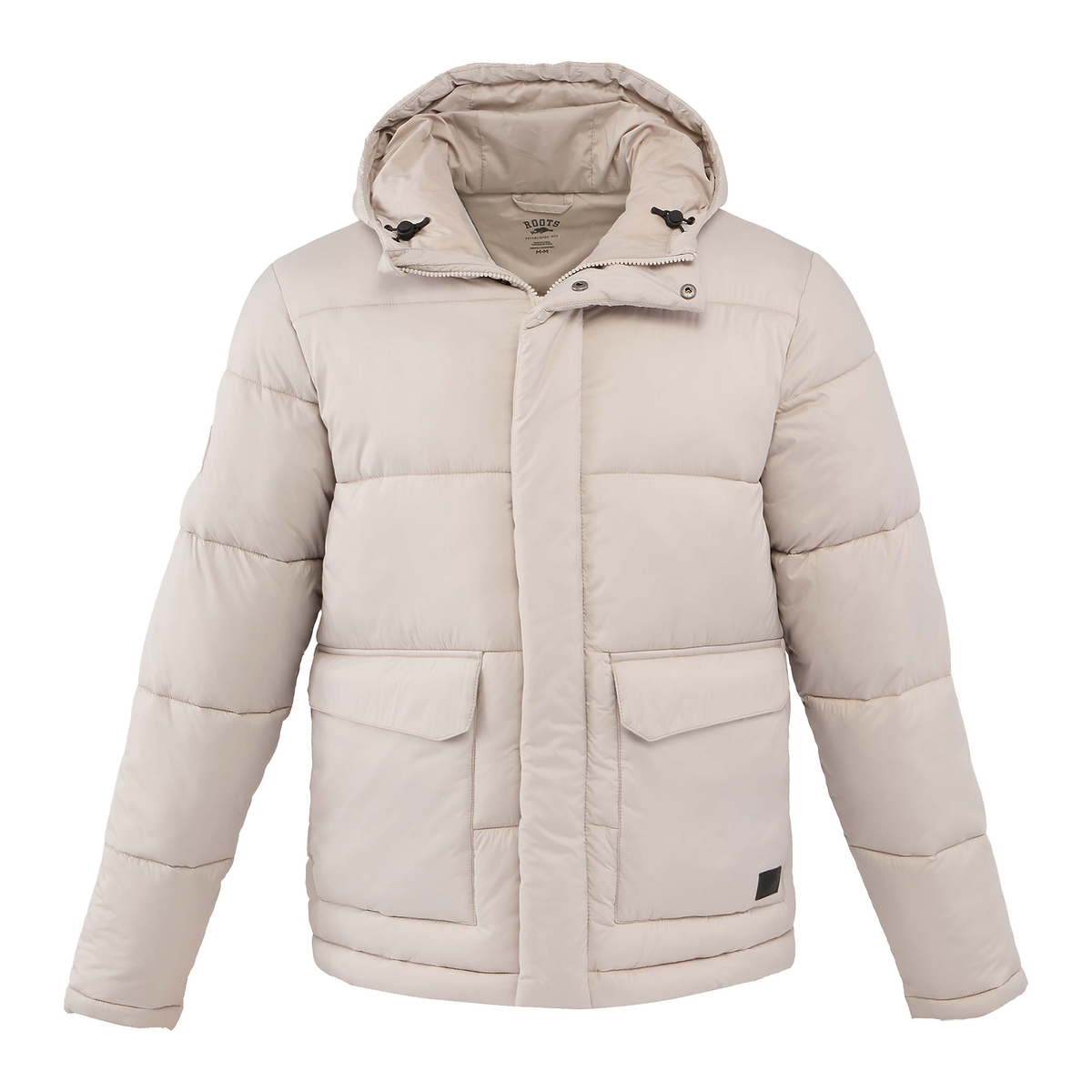 Roots - Grandbay Insulated Puffer Jacket - Warm Grey
