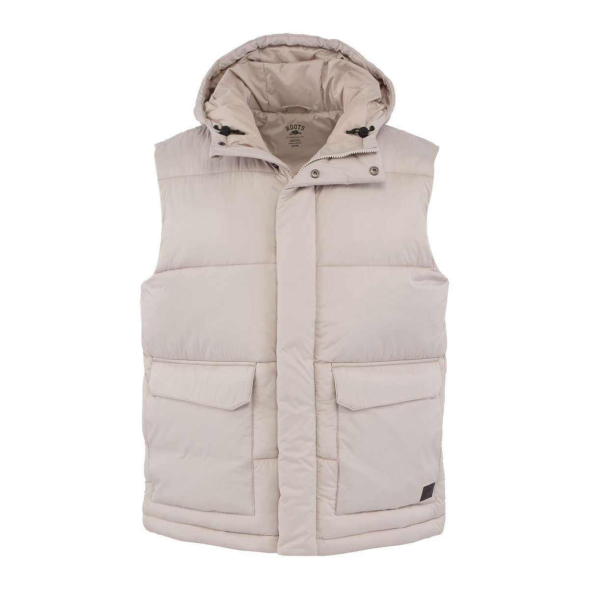 Roots - Grandbay Insulated Puffer Vest (Unisex) - Warm Grey