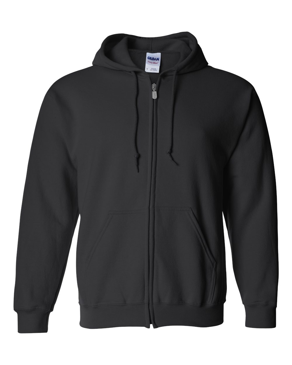 Gildan - Heavy Blend™ Full-Zip Hooded Sweatshirt - Black
