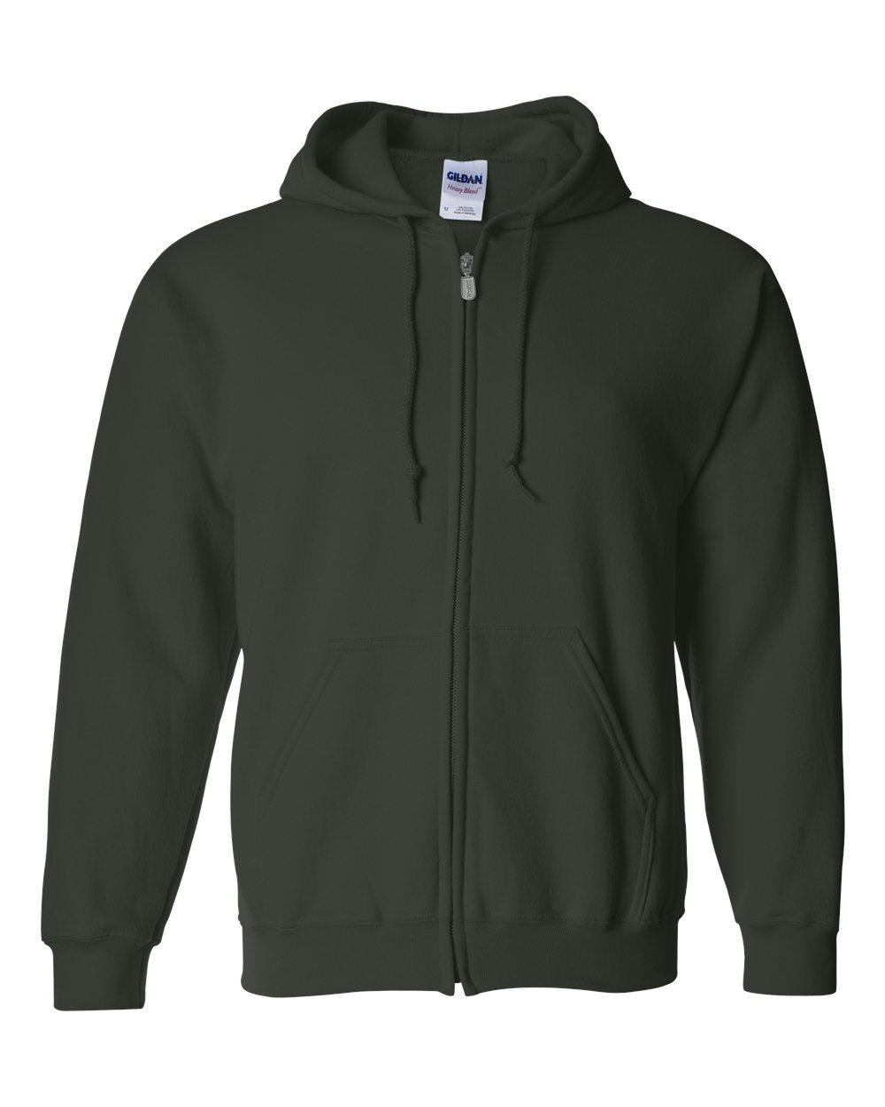 Gildan - Heavy Blend™ Full-Zip Hooded Sweatshirt - Forest