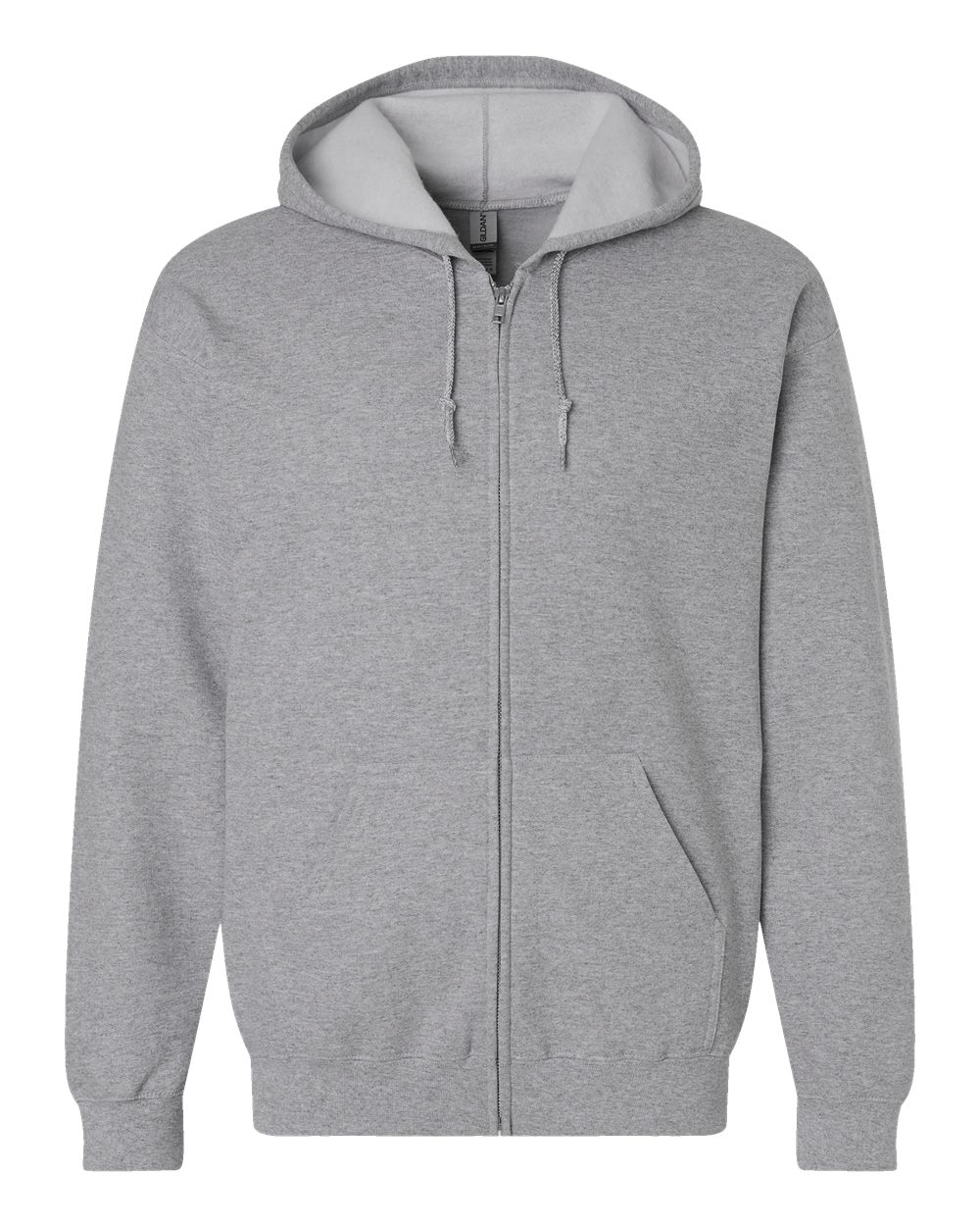 Gildan - Heavy Blend™ Full-Zip Hooded Sweatshirt - Sport Grey