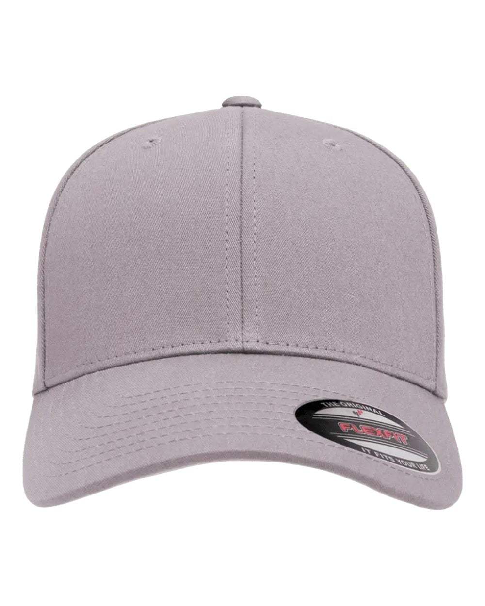 Flexfit - V-Flexfit® Cotton Twill Cap - Grey
