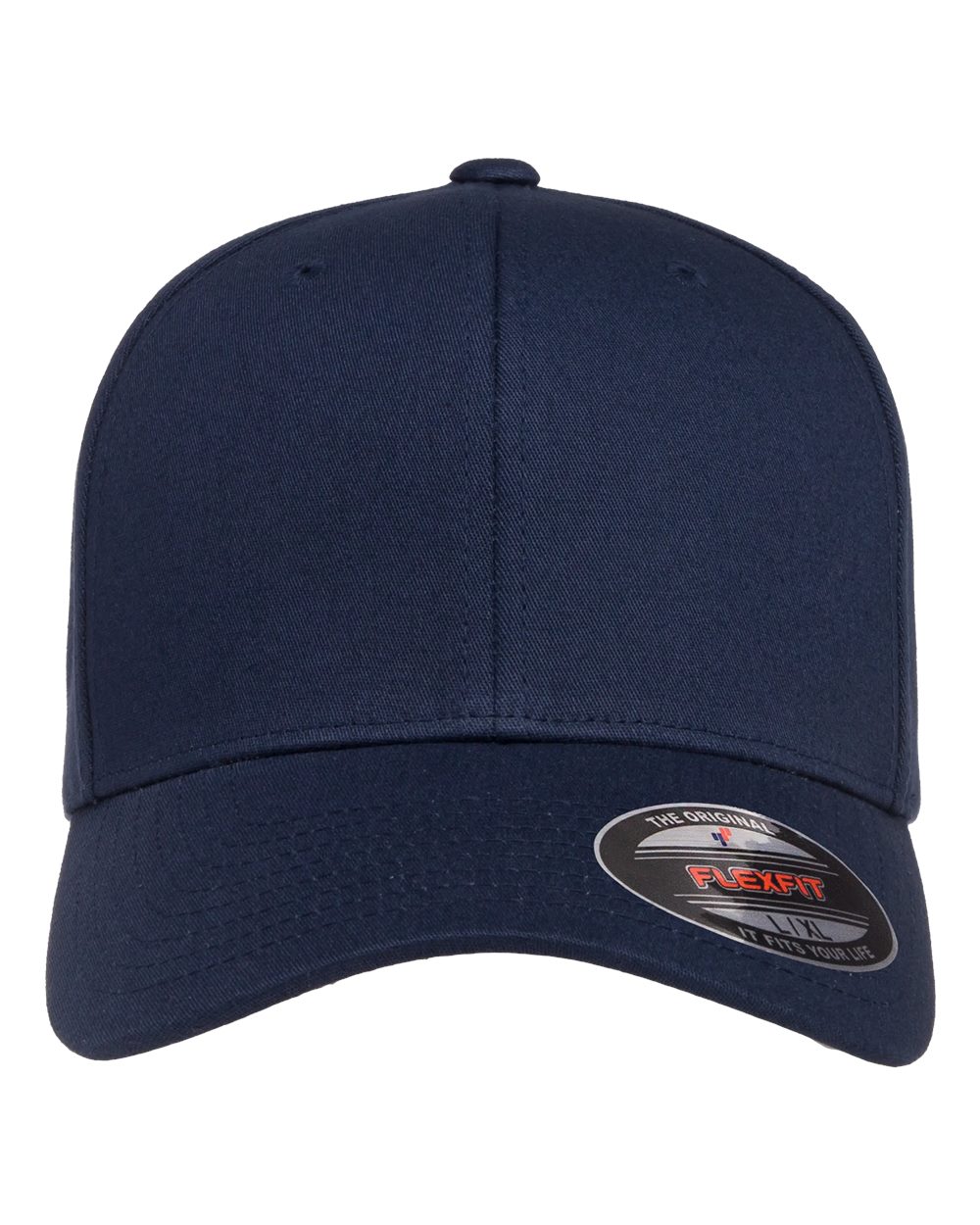 Flexfit - V-Flexfit® Cotton Twill Cap - Navy