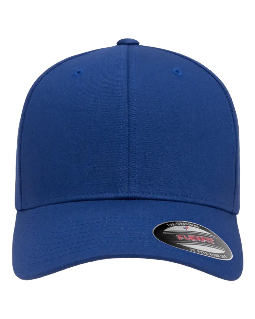 Flexfit - V-Flexfit® Cotton Twill Cap - Royal Blue