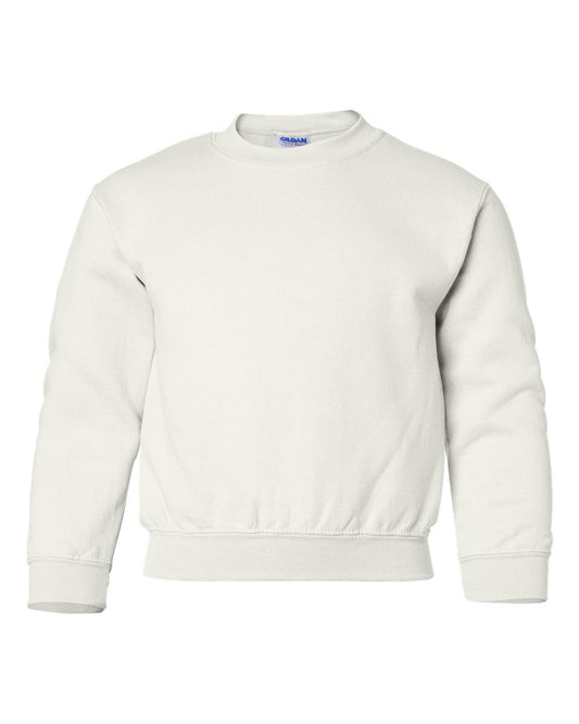 Gildan - Youth Heavy Blend™ Crewneck Sweatshirt - White