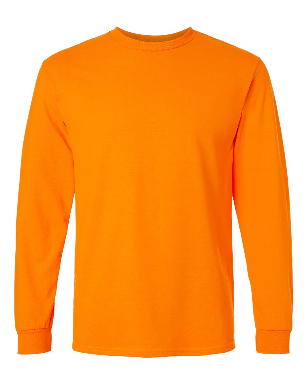 Gildan - Ultra Cotton® Long Sleeve T-Shirt - Safety Orange