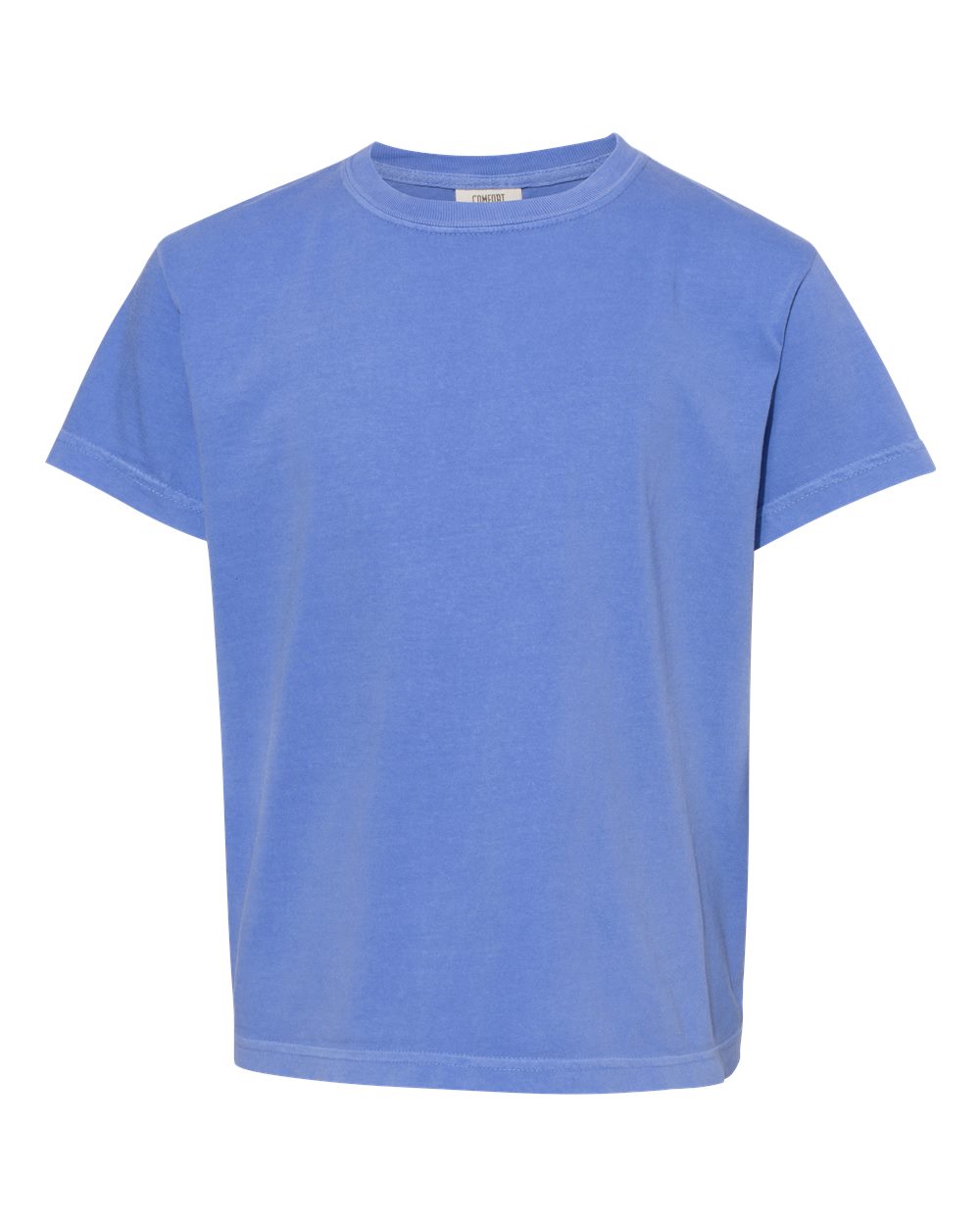 Comfort Colors - Youth Garment-Dyed Heavyweight T-Shirt - Flo Blue