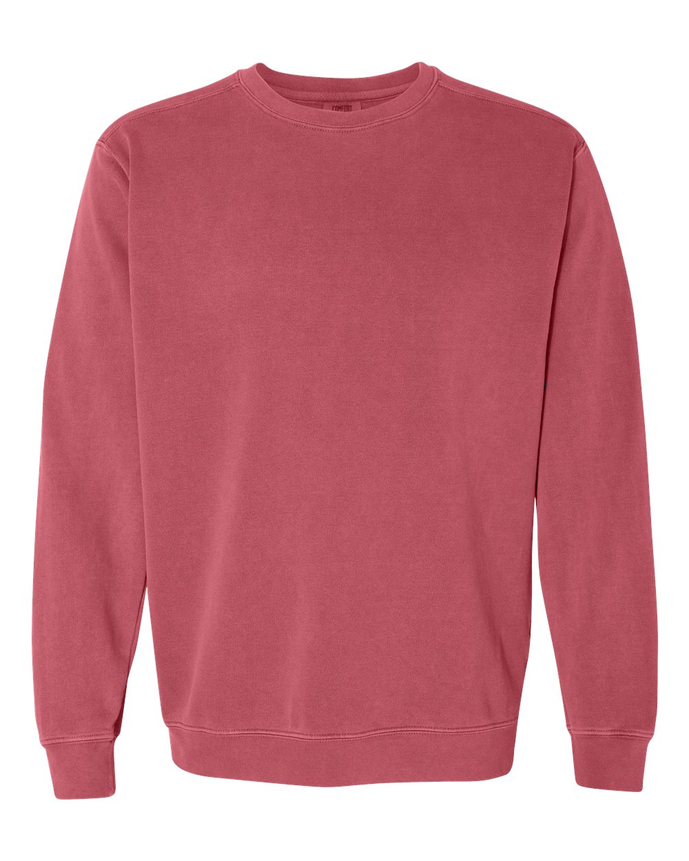 Comfort Colors - Garment-Dyed Crewneck Sweatshirt - Crimson