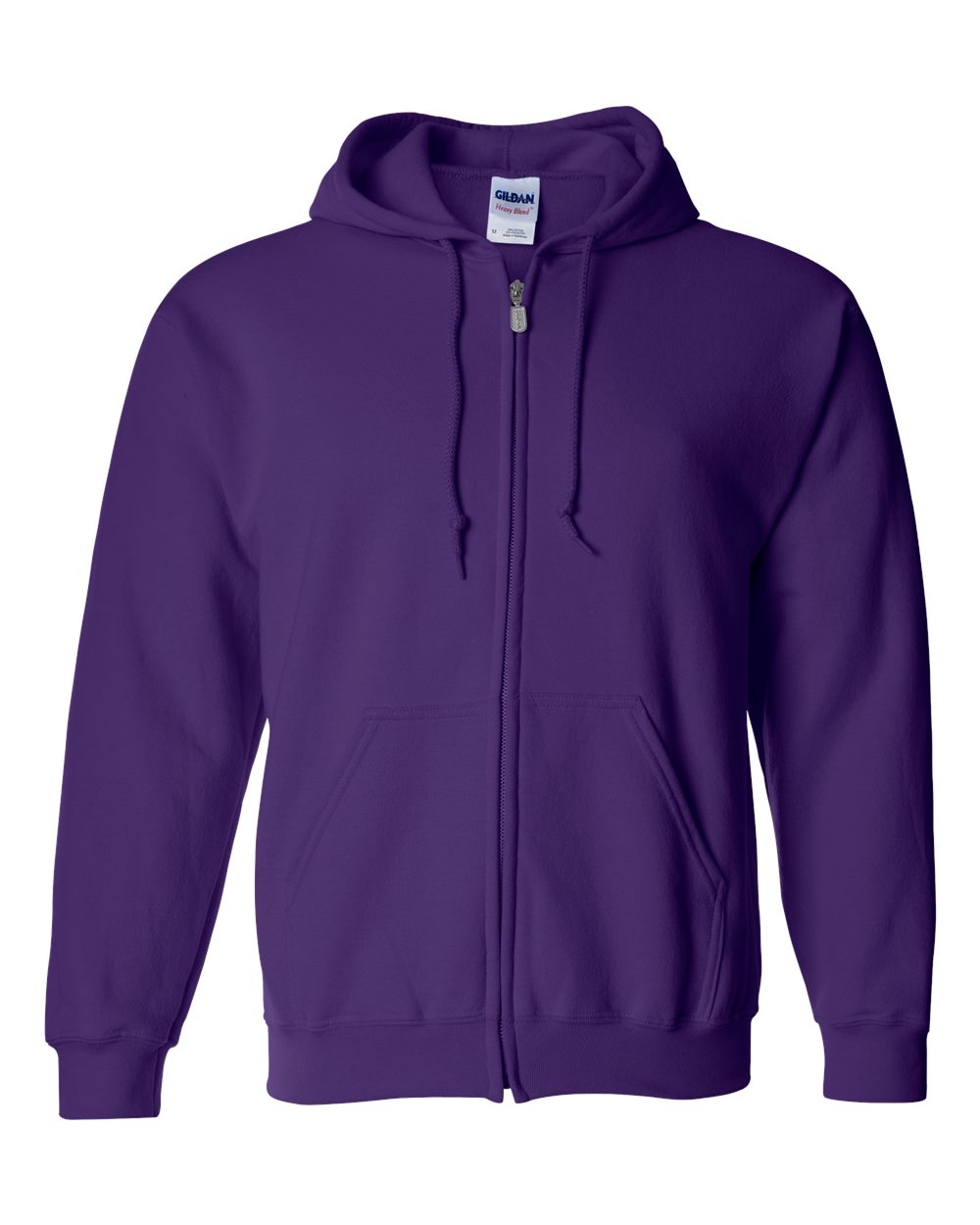 Gildan - Heavy Blend™ Full-Zip Hooded Sweatshirt - Purple
