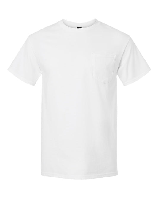 Gildan - Ultra Cotton® Pocket T-Shirt - White