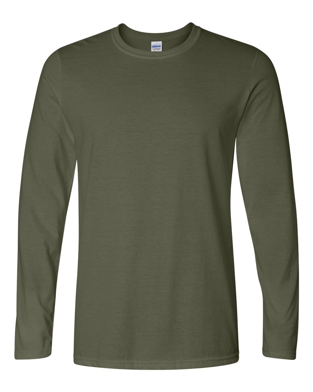 Gildan - Softstyle® Long Sleeve T-Shirt - Military Green