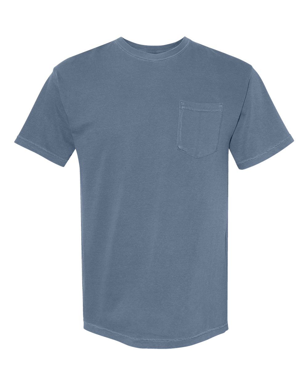 Comfort Colors - Garment-Dyed Heavyweight Pocket T-Shirt - Blue Jean