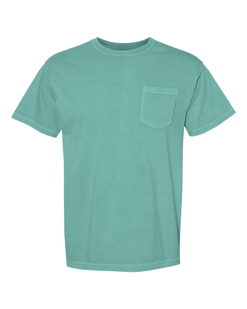 Comfort Colors - Garment-Dyed Heavyweight Pocket T-Shirt - Seafoam