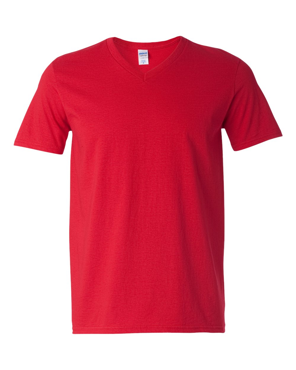 Gildan - Softstyle® V-Neck T-Shirt - Cherry Red