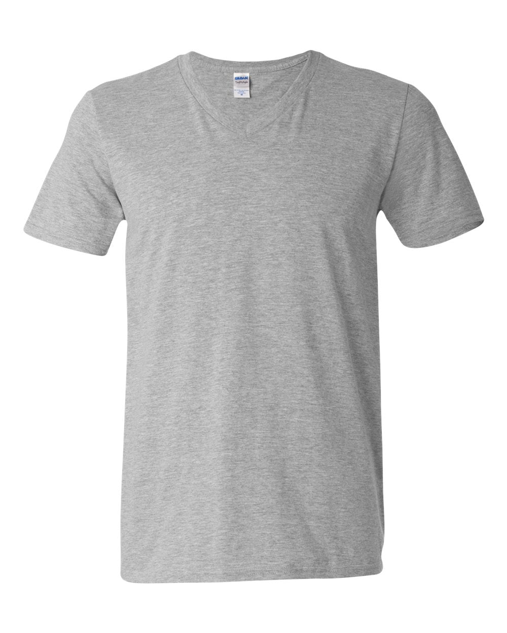 Gildan - Softstyle® V-Neck T-Shirt - Sport Grey