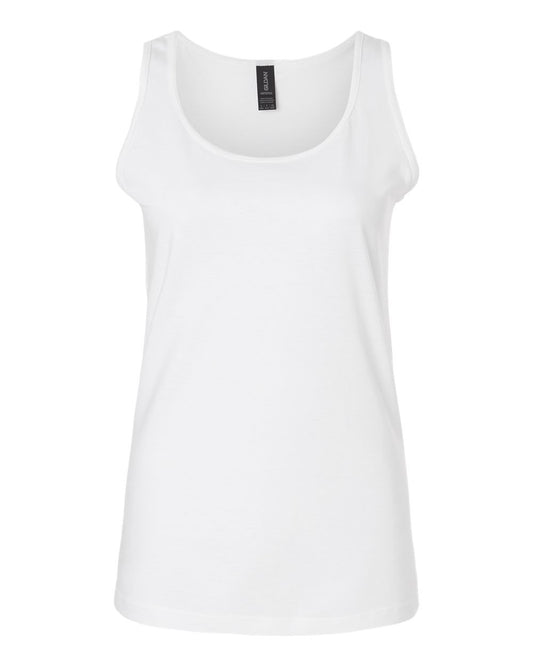 Gildan - Women’s Softstyle® Tank Top - White