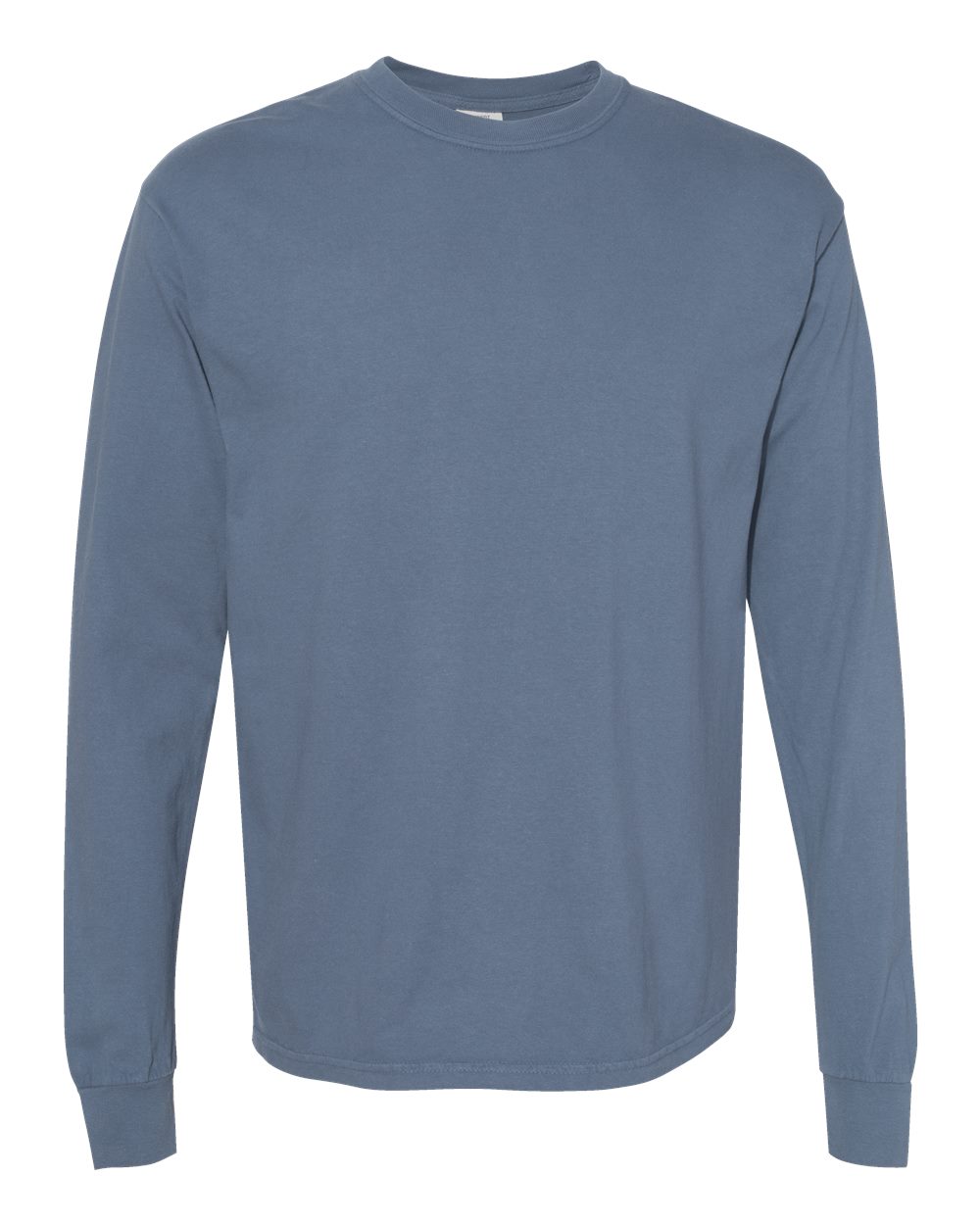 Comfort Colors - Garment-Dyed Heavyweight Long Sleeve T-Shirt - Blue Jean
