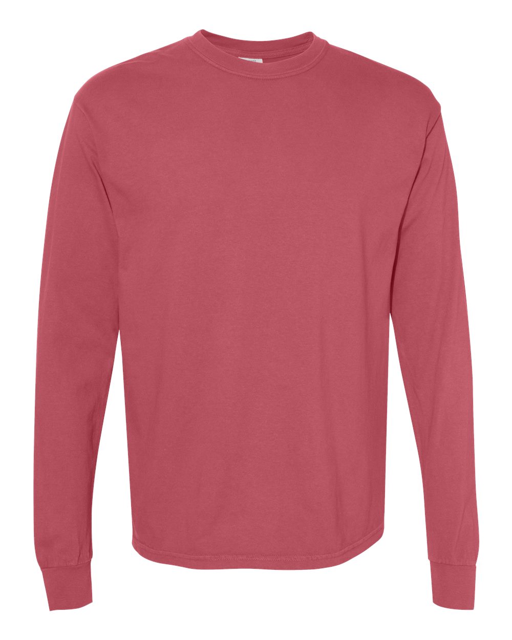 Comfort Colors - Garment-Dyed Heavyweight Long Sleeve T-Shirt - Crimson