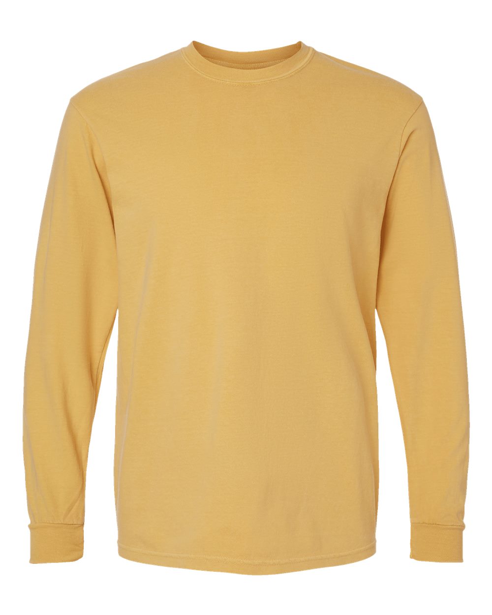 Comfort Colors - Garment-Dyed Heavyweight Long Sleeve T-Shirt - Mustard