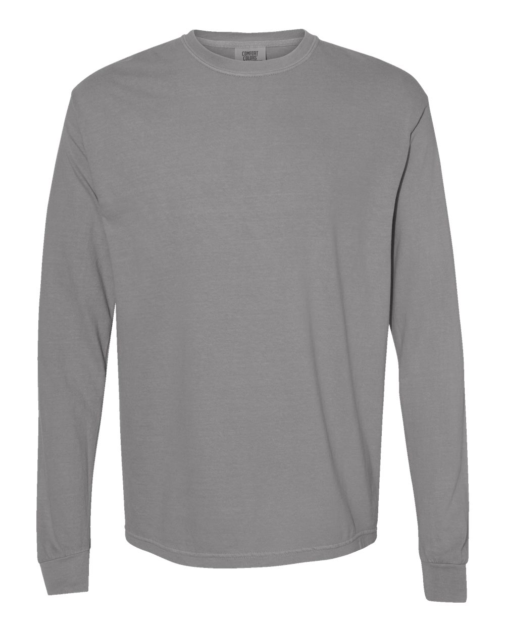 Comfort Colors - Garment-Dyed Heavyweight Long Sleeve T-Shirt - Grey
