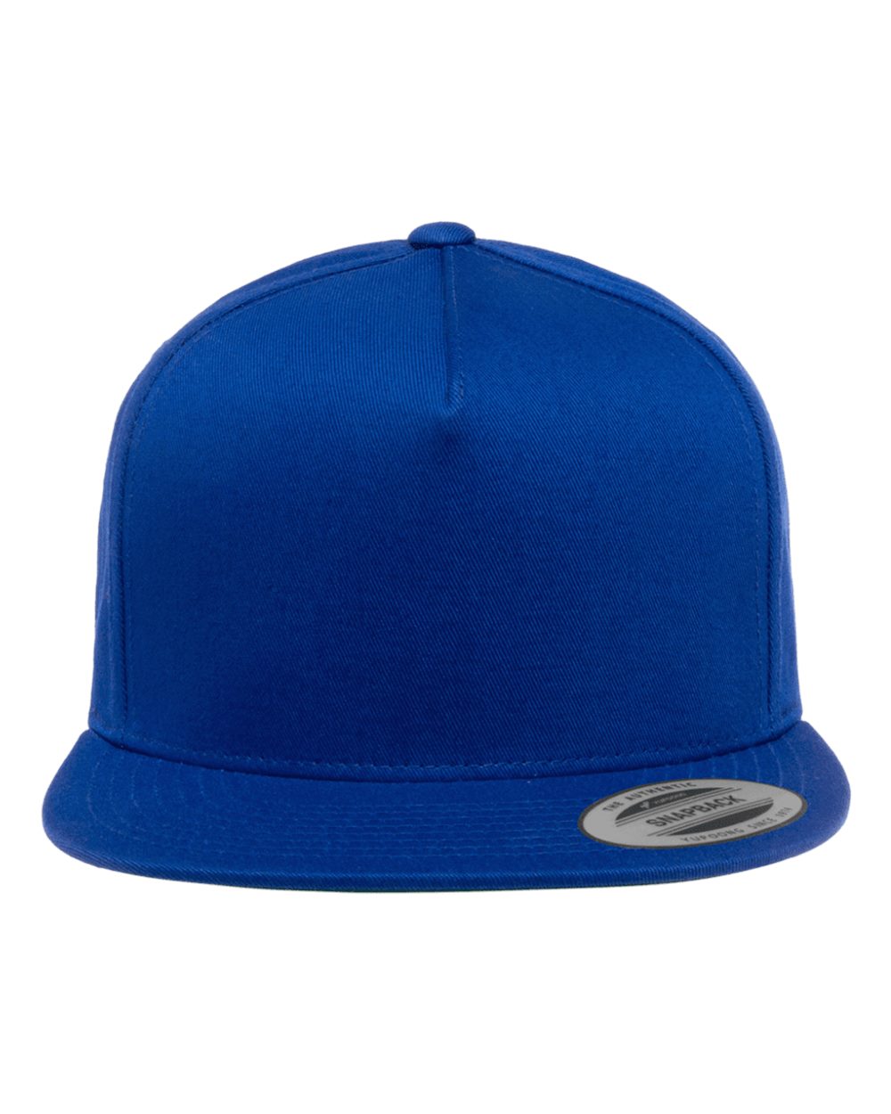YP Classics - Five-Panel Cotton Twill Snapback Cap - Royal Blue