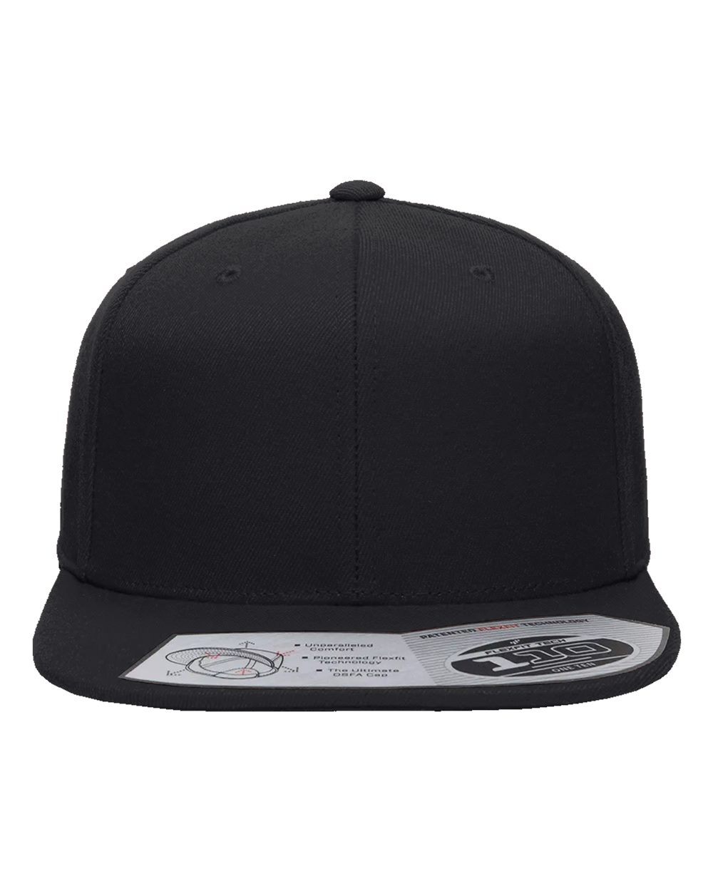 Flexfit - 110® Snapback Cap - Black